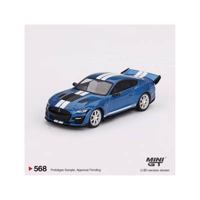 Shelby gt500 dragon snake concept blue minigt 568