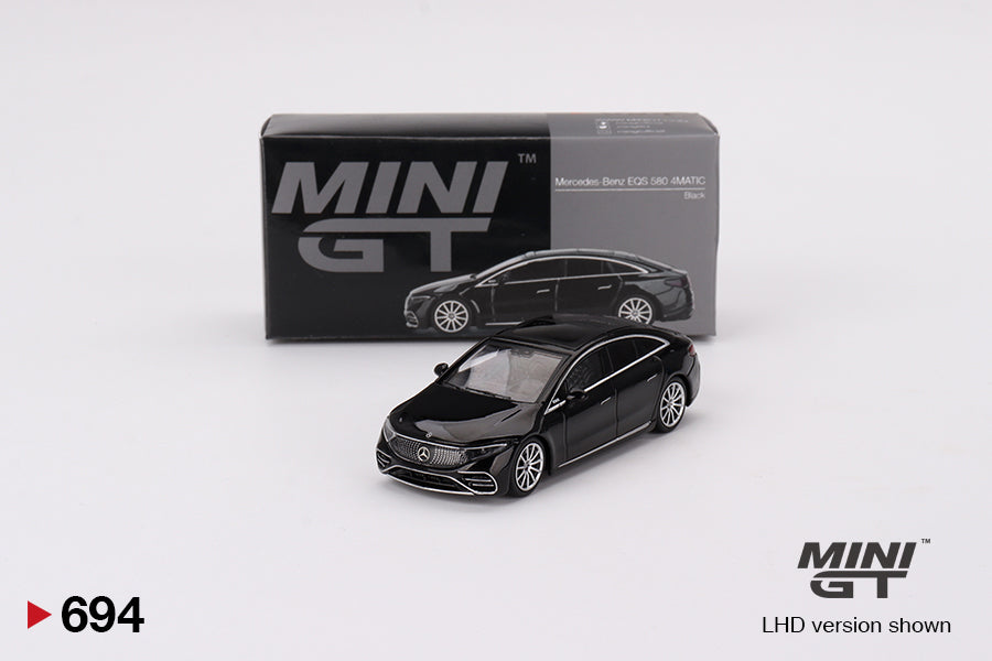 Mercedes-Benz EQS 580 4Matic (Black) | Mini GT