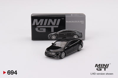 Mercedes-Benz EQS 580 4Matic (Black) | Mini GT