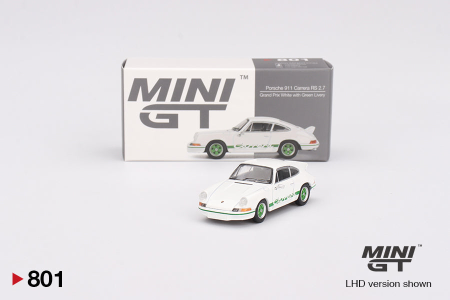 Porsche 911 Carrera RS-2.7 (Green) | Mini GT
