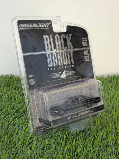 1971 Cadillac Coupe Deville Black Bandit | Greenlight