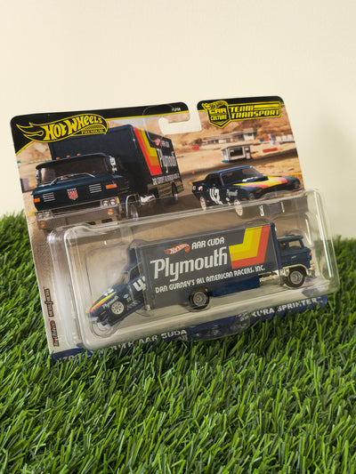 70 Plymouth AAR And Sakura Sprinter | Hotwheels Team Transport