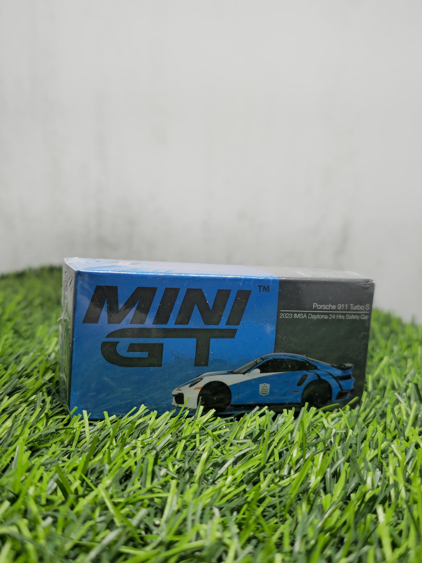 Porsche 911 Turbo S (Blue) | Mini GT