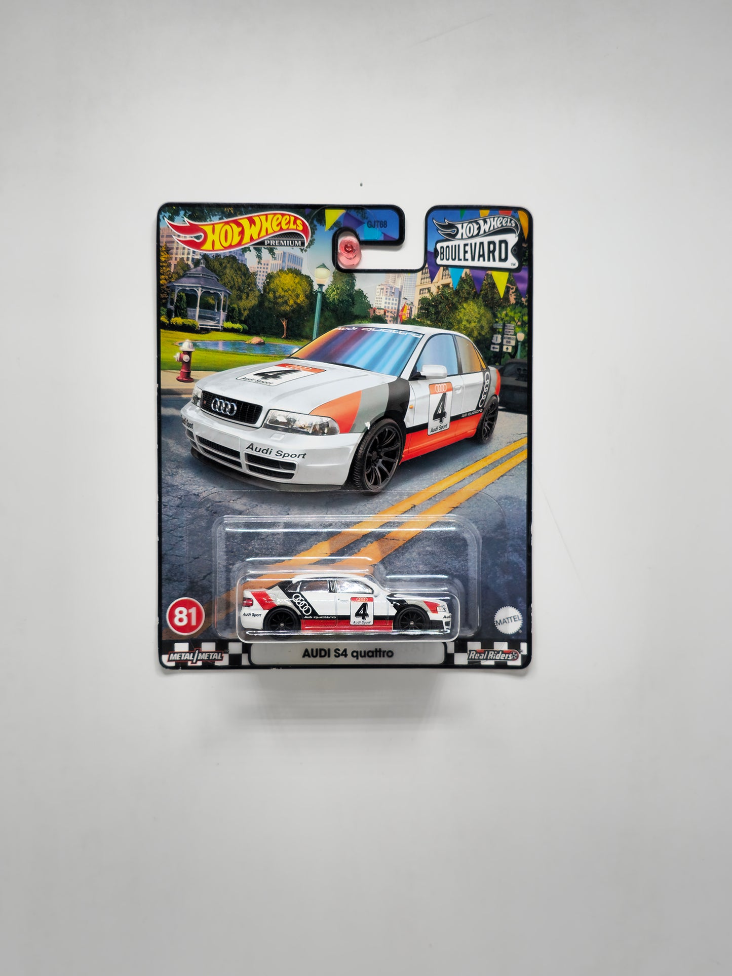 Audi S4 Quattro (Silver) | Hotwheels Premium