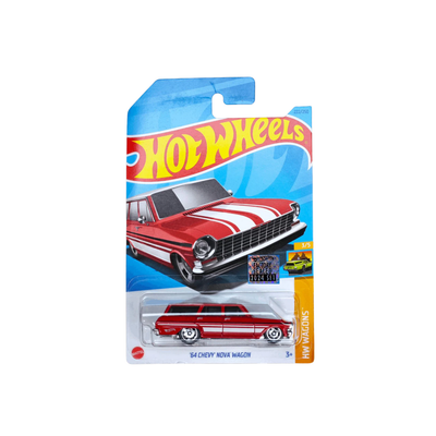 64 Chevy Nova Wagon Red