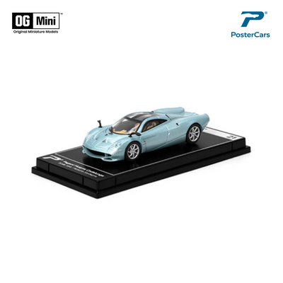 Pagani Huayra Codalunga Azzurro Sardegna | Poster Cars