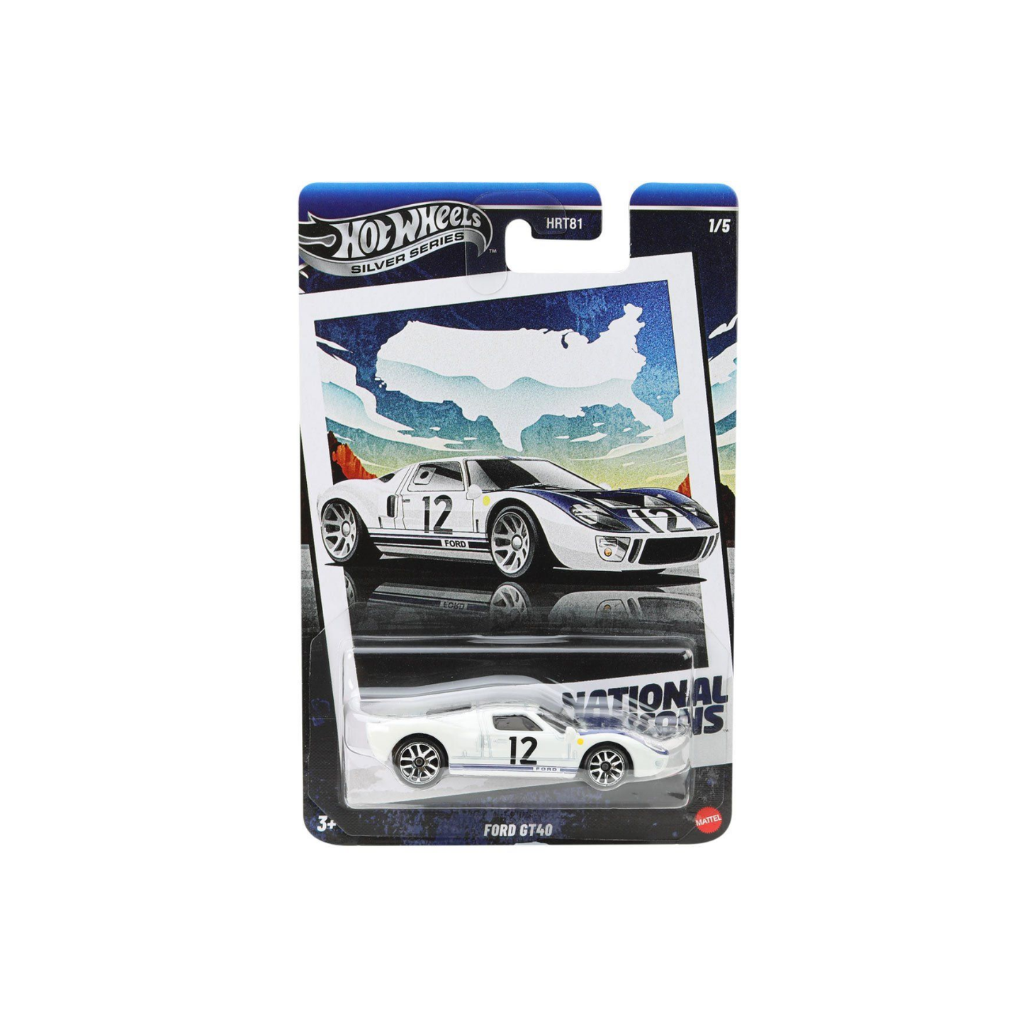 Ford GT40 | Hot Wheels Silver Series