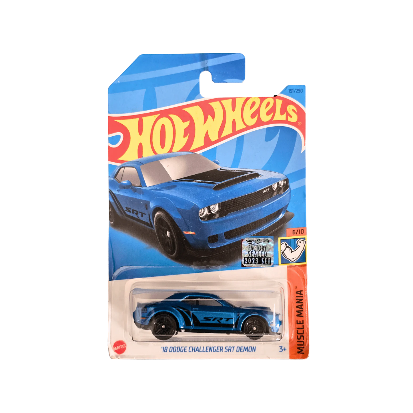 18 Dodge Challenger SRT Demon Blue