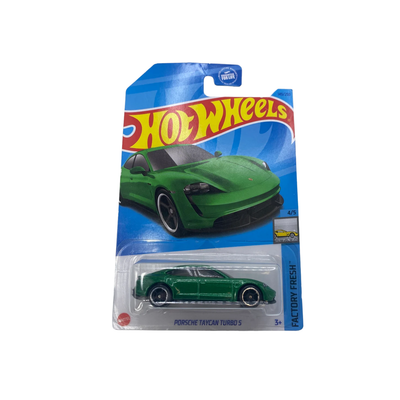 Porsche Taycan Turbo S Green