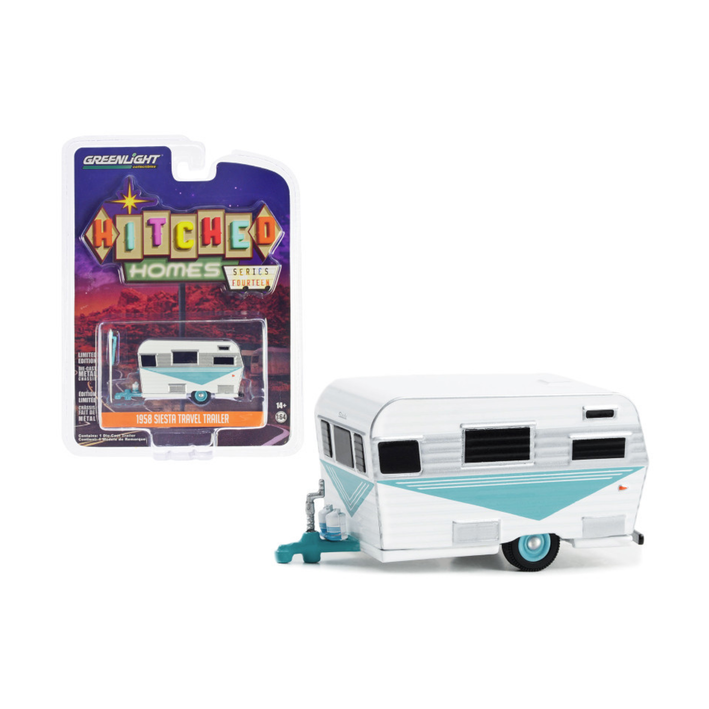 1958 Siesta Travel Trailer Silver