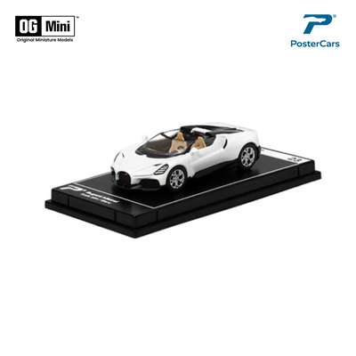 Bugatti Mistral Blanc | Poster Cars
