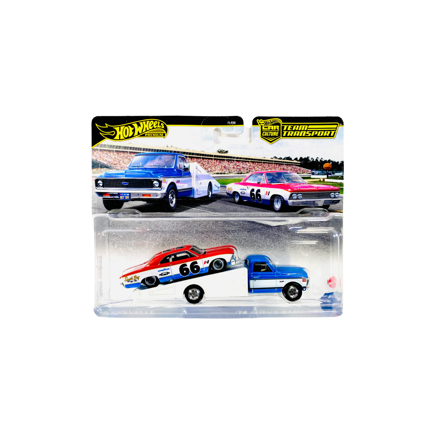 66 Chevelle -72 Chevy Ramp Truck | Hot Wheels Team Transport