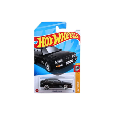 87 Audi Quattro Black