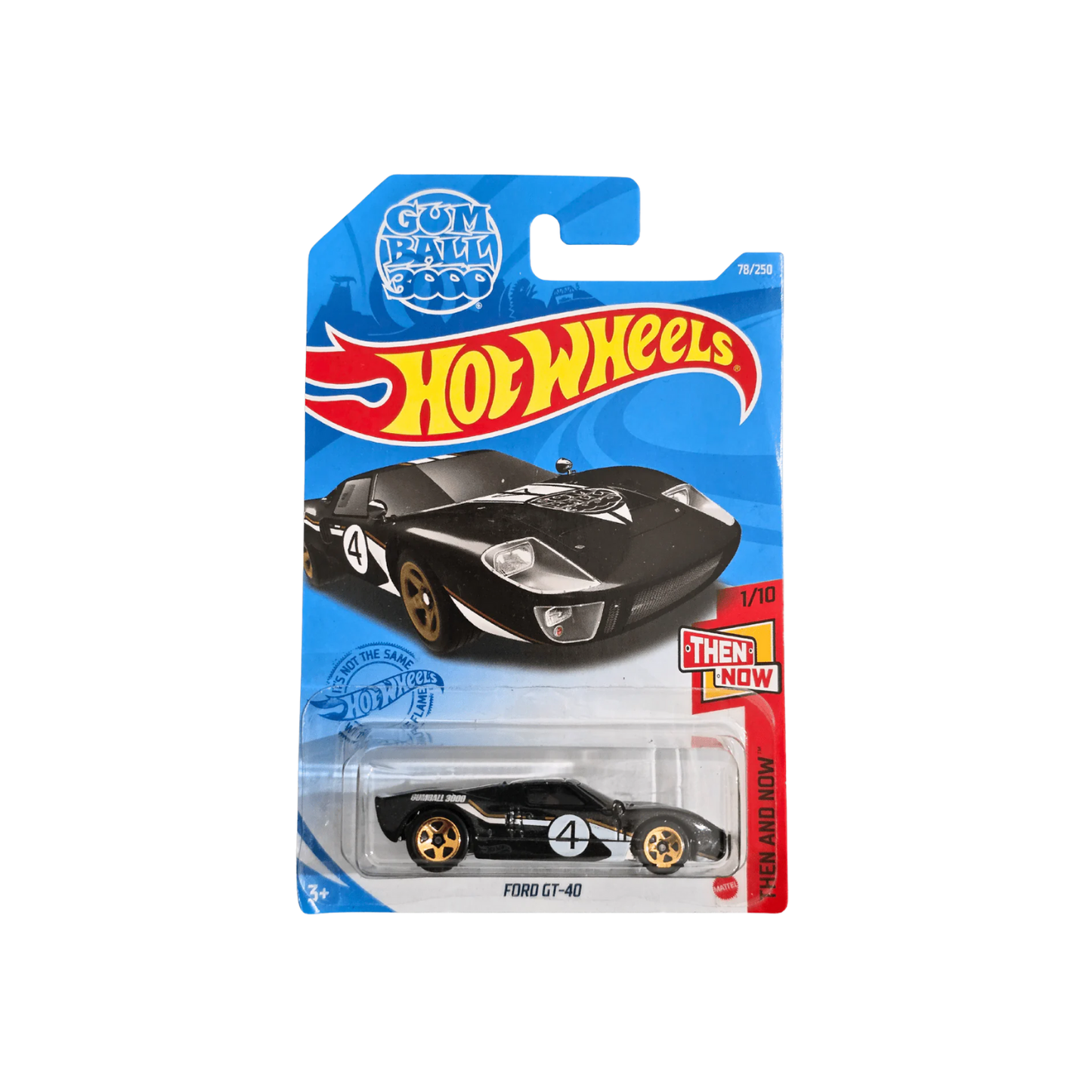 Ford GT40 Yellow Black