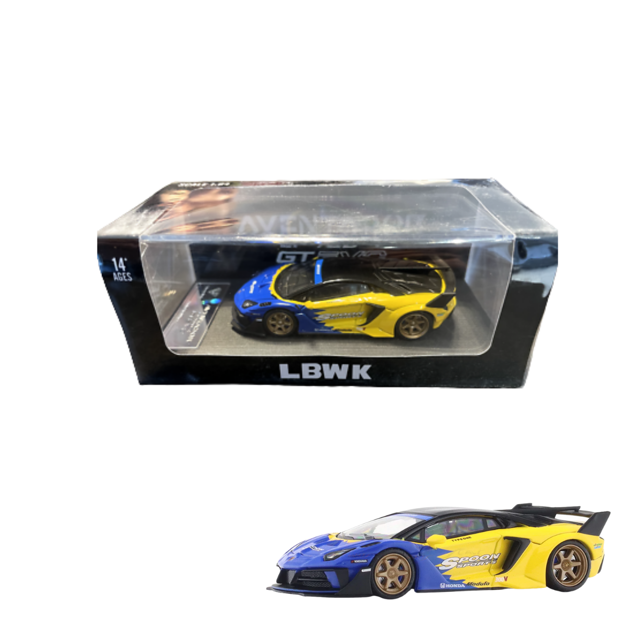 Lamborghini Aventador LP-700-4 LBWK Yellow