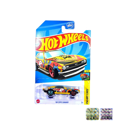 68 Copo Camaro Yellow Factory Seal Super Treasure Hunt