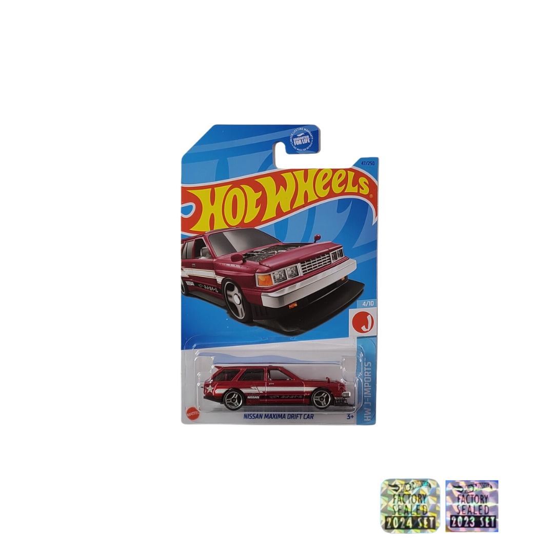 Nissan Maxima Drift Car Dark Red Factory Seal