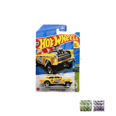 75 Chevy Bel Air Gasser Yellow Factory Seal
