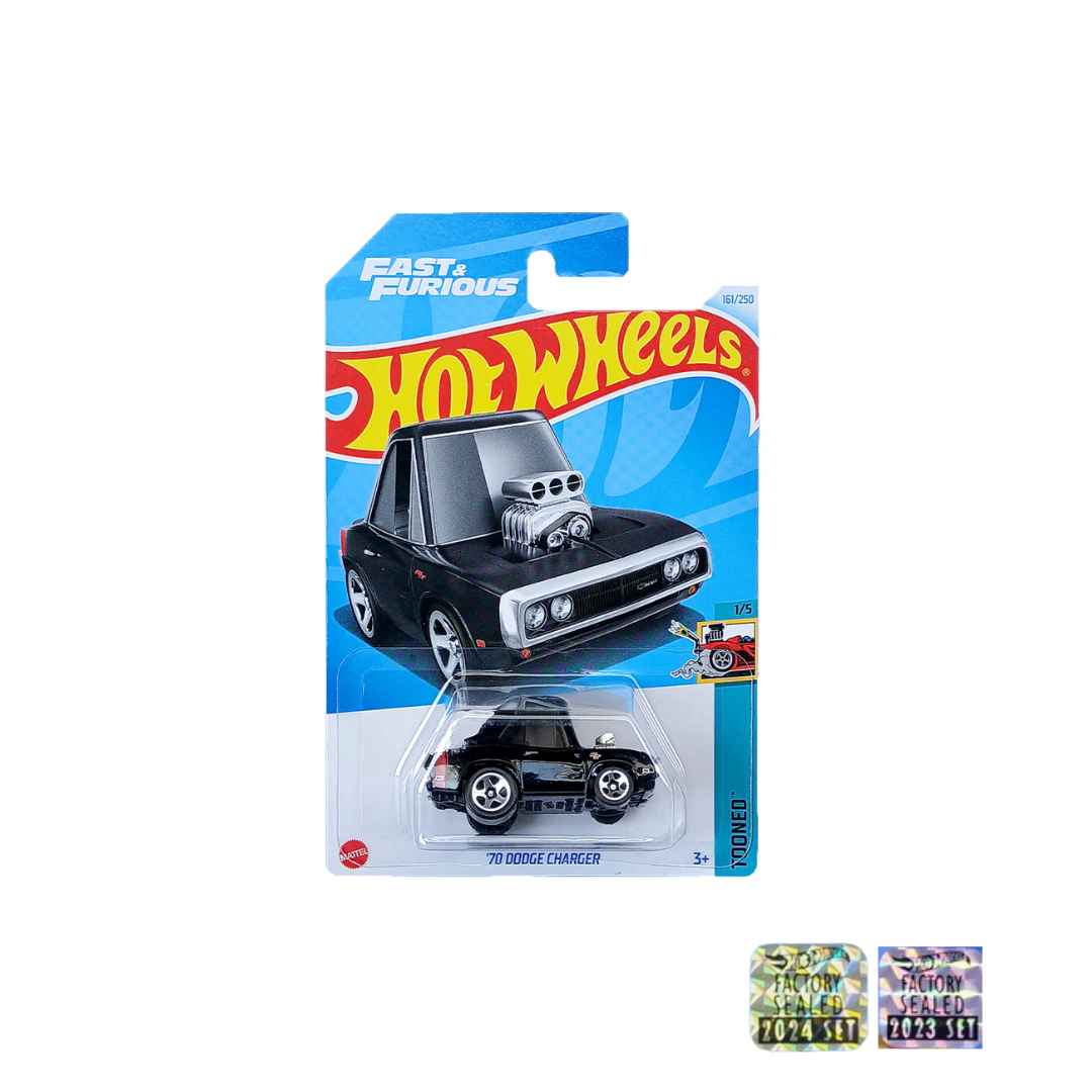 70 Dodge Charger Black Fast and Furious Factory Seal