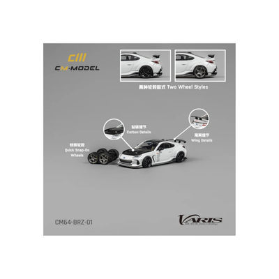 Subaru BRZ ARISING-1 White | CM Model