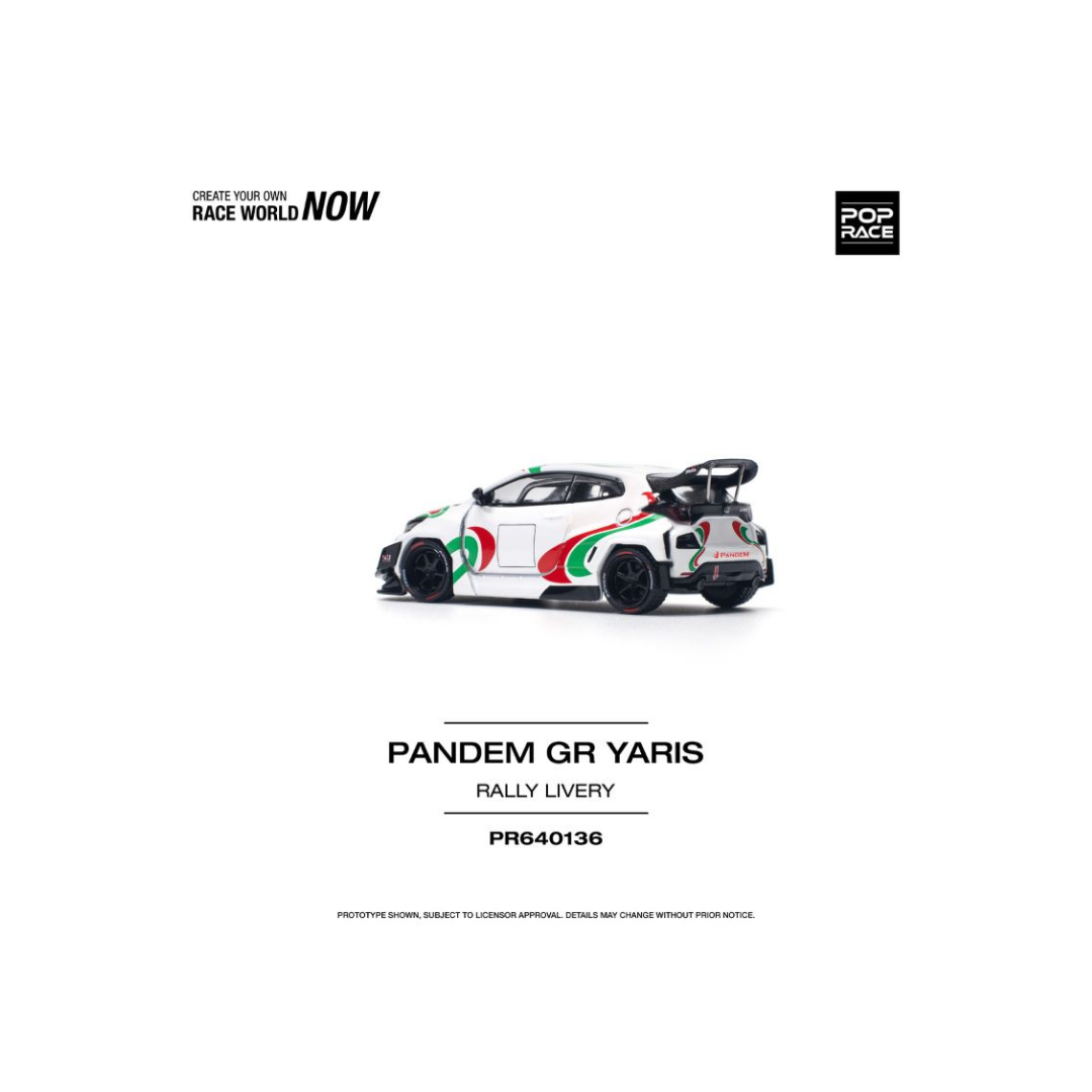 Pandem GR Yaris White | Pop Race