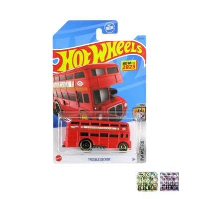 Double Decker Red Factory Seal