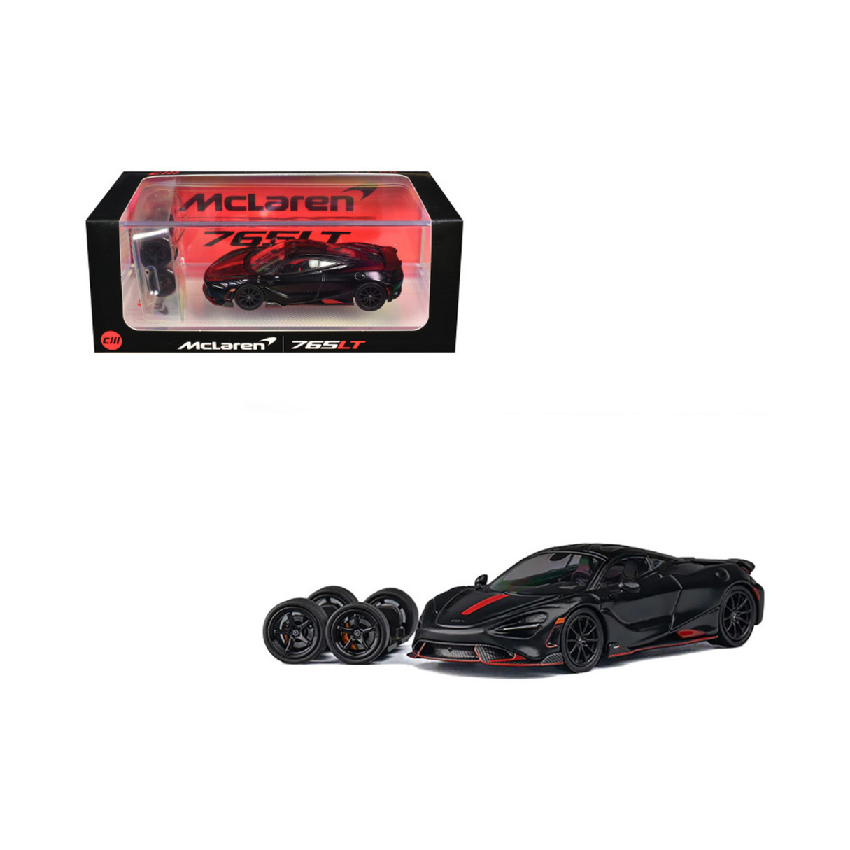 McLaren 765LT Black | CM Model