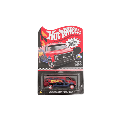 Custom GMC Panel Van Hotwheels 2018 Collector