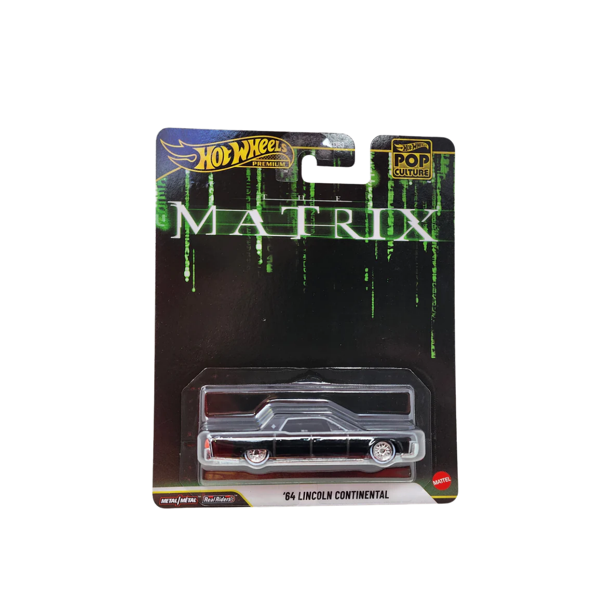 64 Lincoln Continental Black The Matrix | Hotwheels Premium