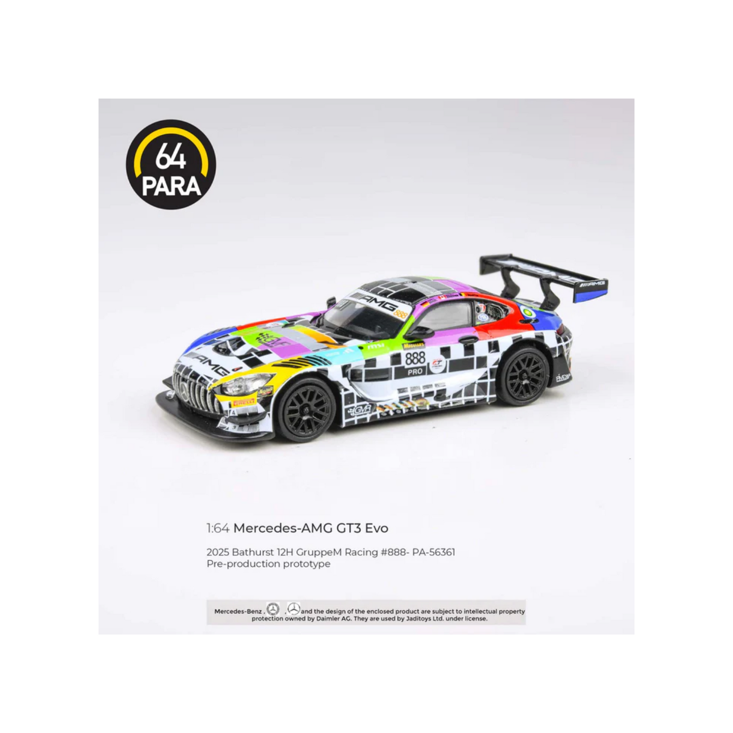 Mercedes-AMG GT3 2025 Bathurst 12H GruppeM #888