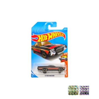 72 Ford Ranchero Yellow Red Factory Seal