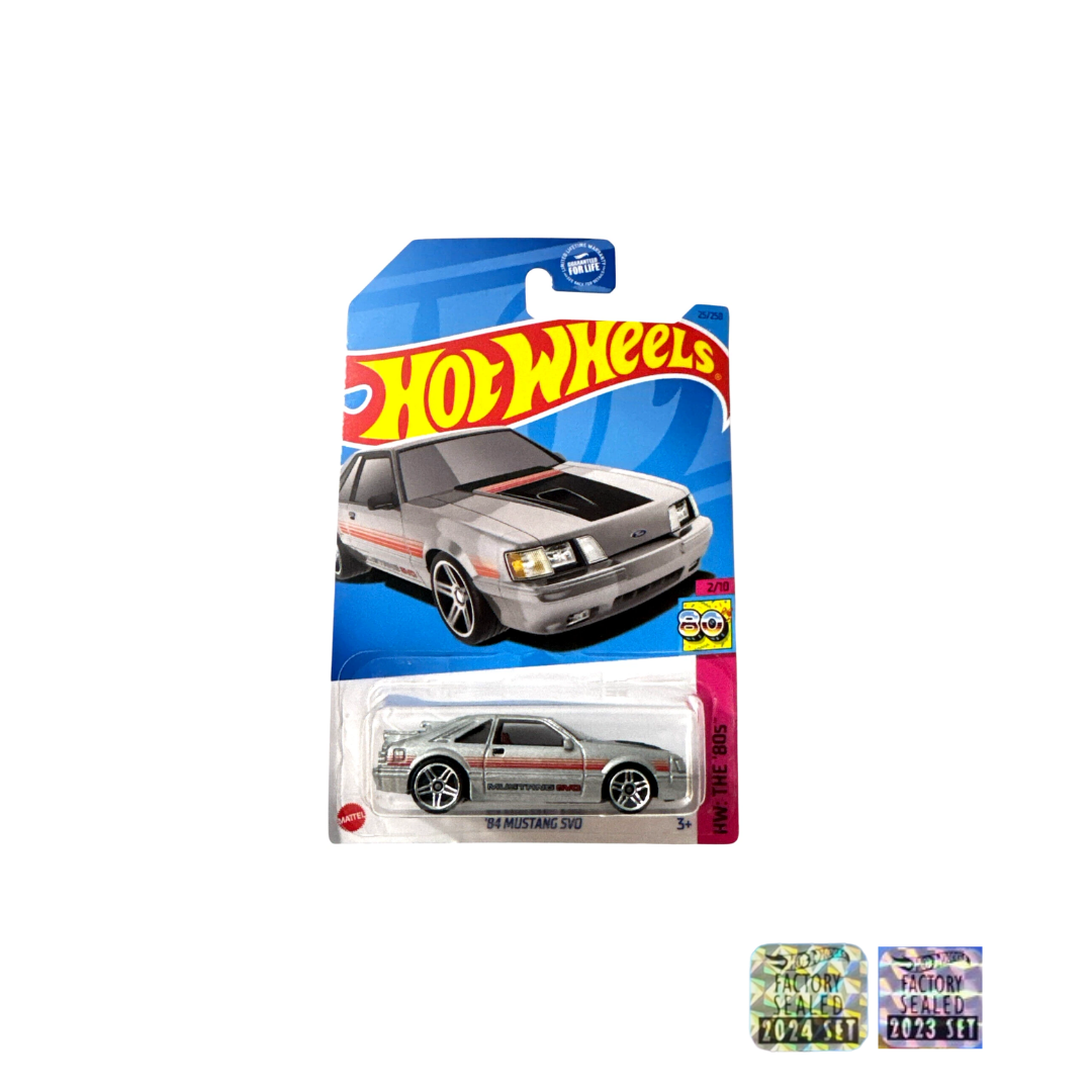 84 Ford Mustang SVO Silver Factory Seal