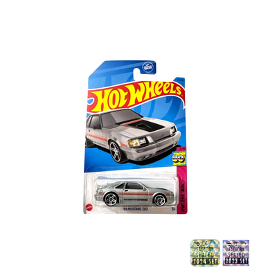 84 Ford Mustang SVO Silver Factory Seal