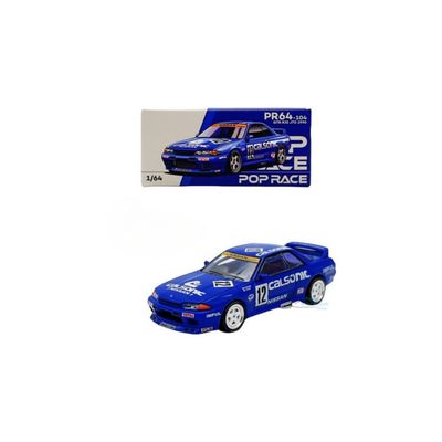 GTR R32 JTC 1990 Blue #104 | Pop Race