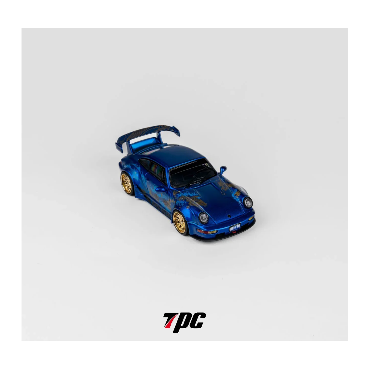 Porsche RWB 964 Blue Limited Edition Blue | TPC Models