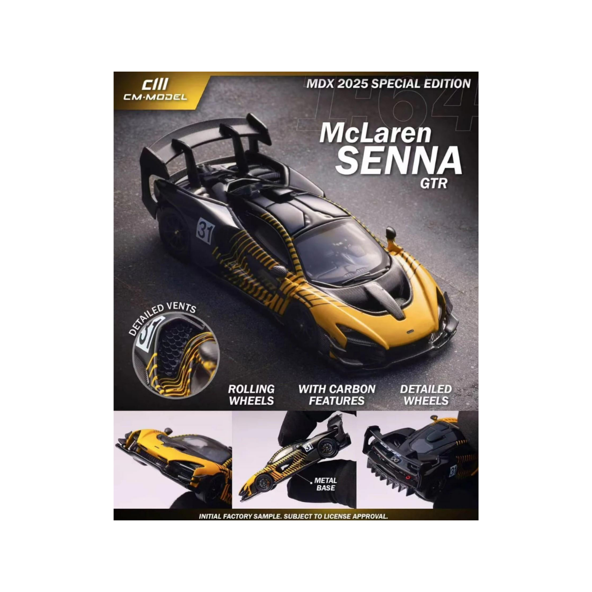 McLaren Senna GTR MDX 2025 Event Model | CM Model