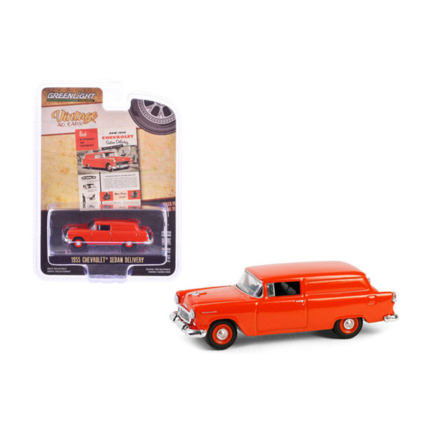 1955 Chevrolet Sedan Delivery Red