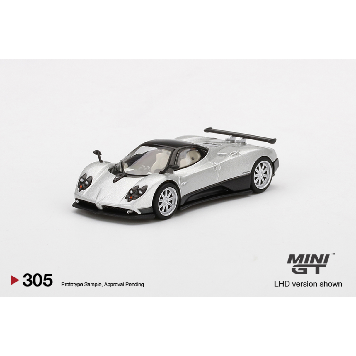 Pagani Zonda F Mini Gt Silver 305