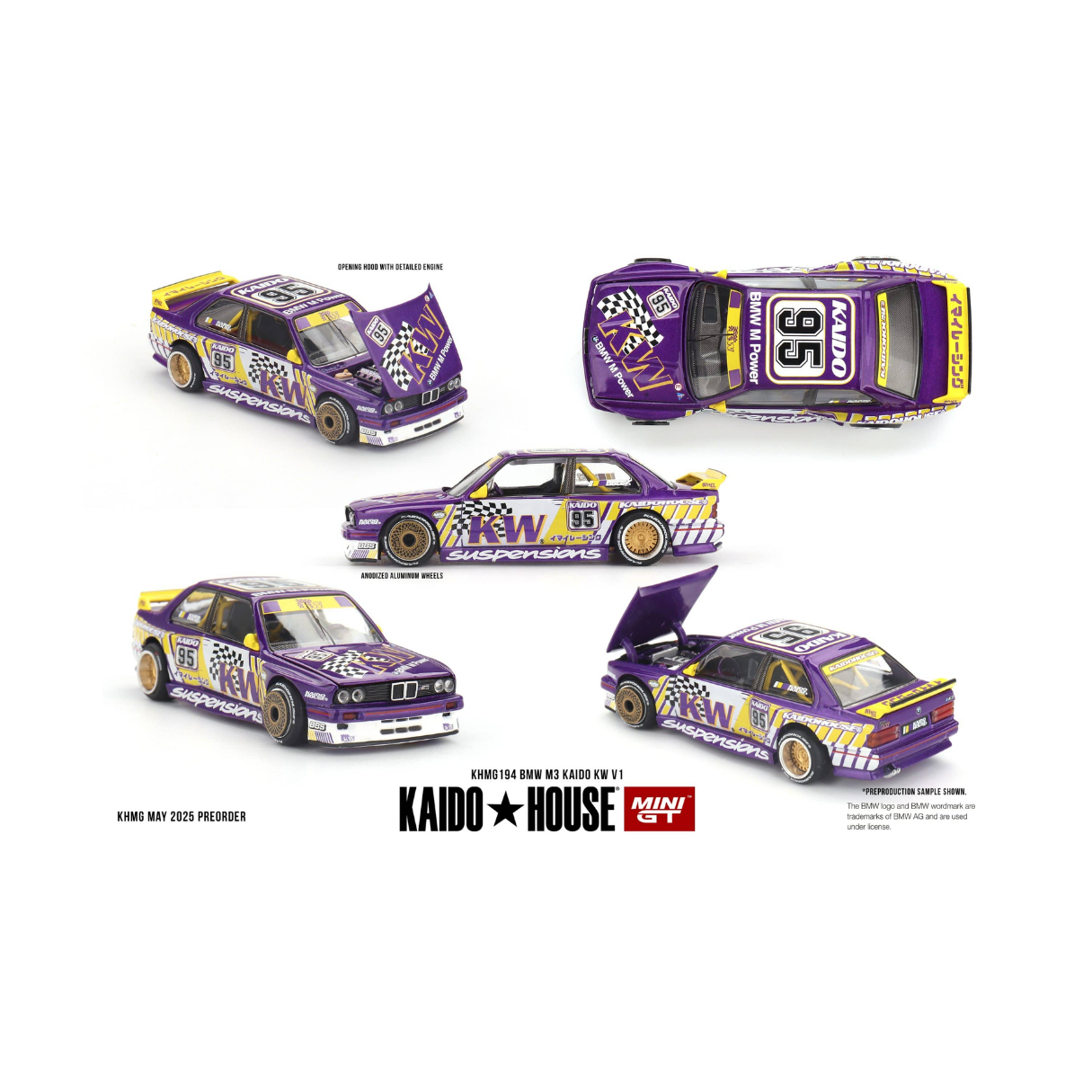 BMW E30 M3 Kaido KW V1 | Kaido House