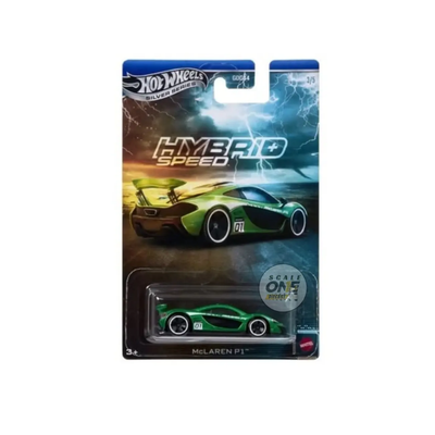 Mclaren P1 Green | Hotwheels Silver Series