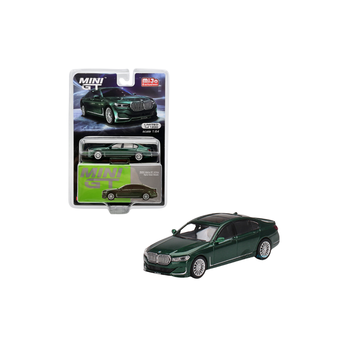 BMW Alphine B7 xDrive Green