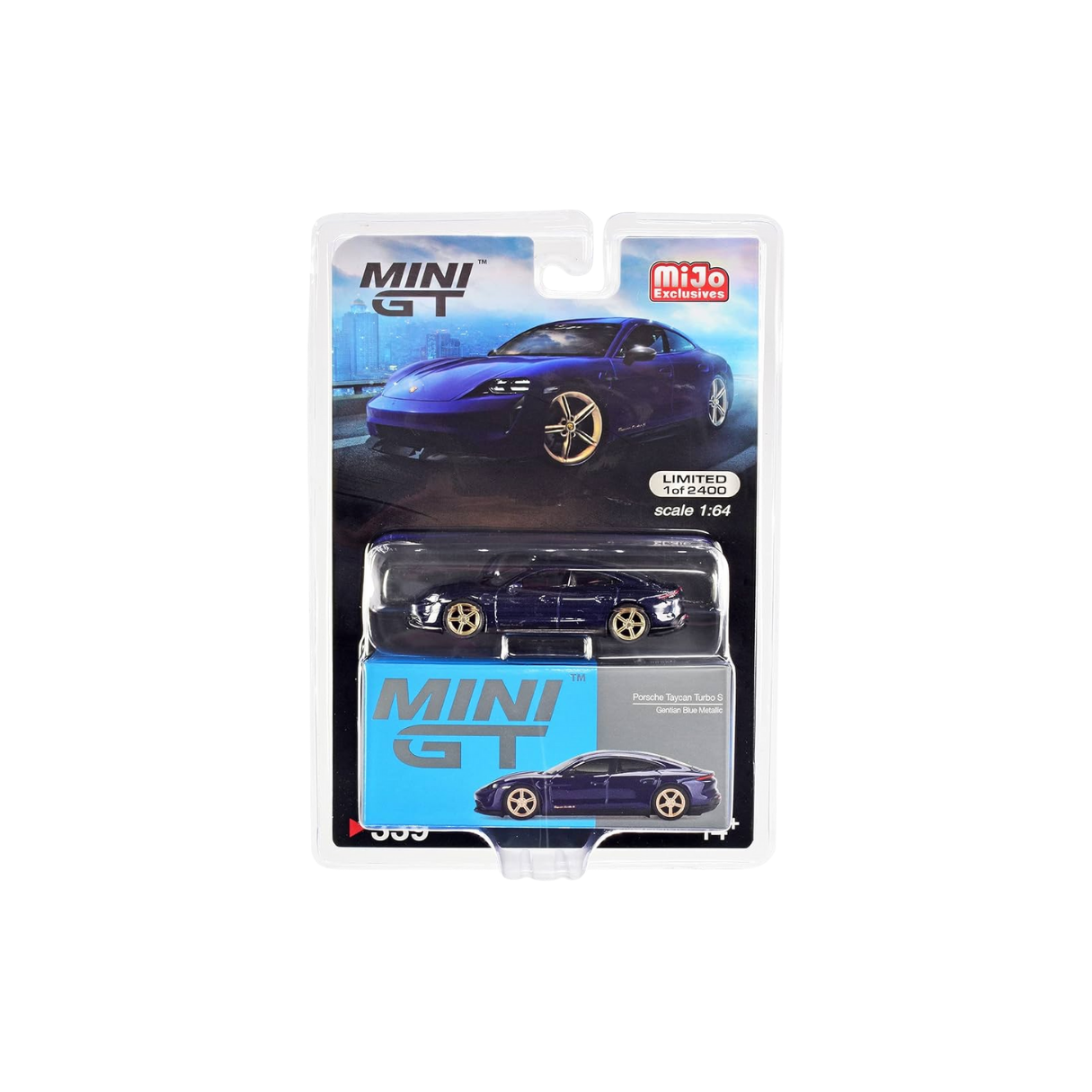 Porsche Taycan Turbo S Blue