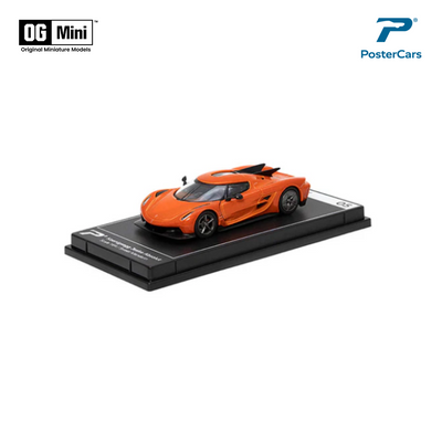 Koenigsegg Jesko Absolut Sweet Mandarin | Poster Cars