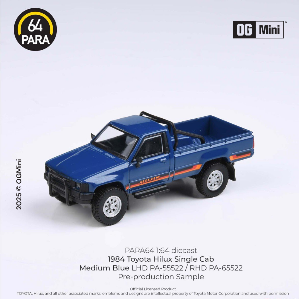 Toyota Hilux Single Cab 1984 Medium | Para64