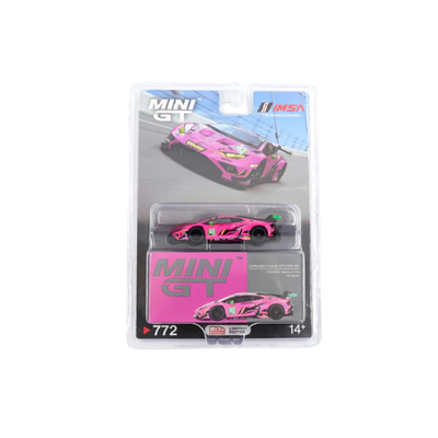 Lamborghini Huracan GT3 Evo 2 Pink | Mini GT Blister