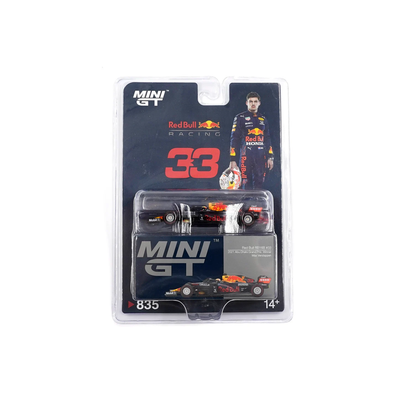 Red Bull RB16B #33 Max Verstappen | Mini GT Blister
