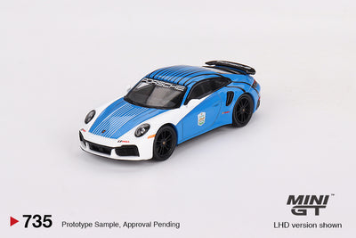 Porsche 911 Turbo S (Blue) | Mini GT