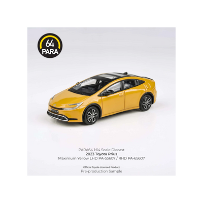 2023 Toyota Prius Maximum Yellow RHD