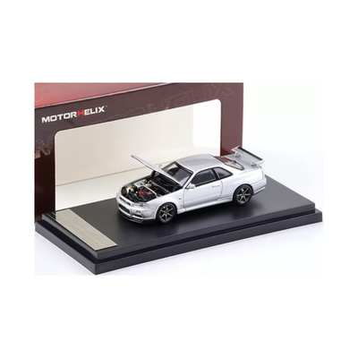 Nissan GT-R R34 V-Spec II Silver | Motorhelix