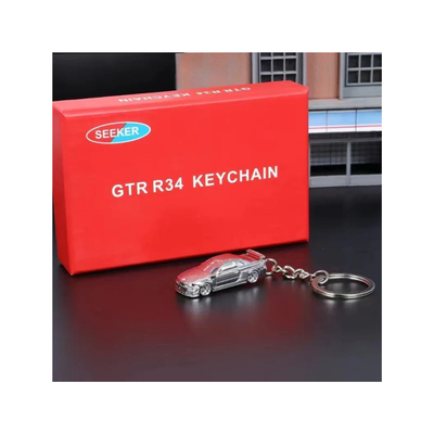 Nissan GT-R R34 Keychain Silver | Specials